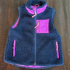 J Crew Kids crewcuts fleece vest, size 8